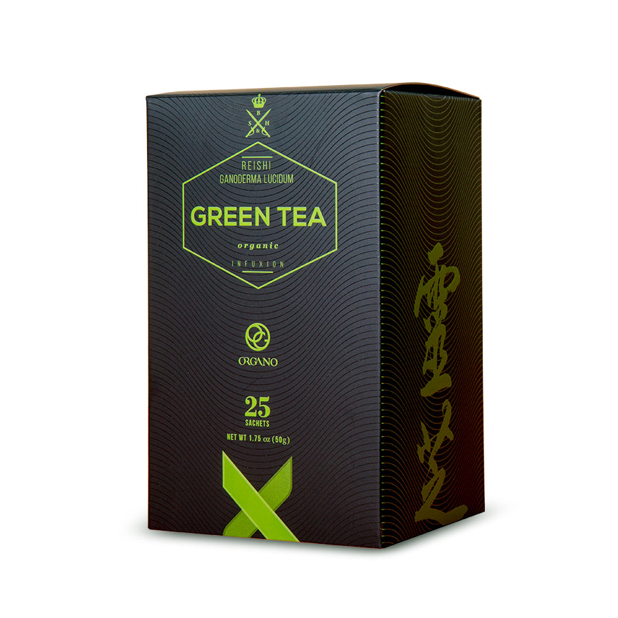 Organo™ 有机灵芝绿茶 - 2g x 25包