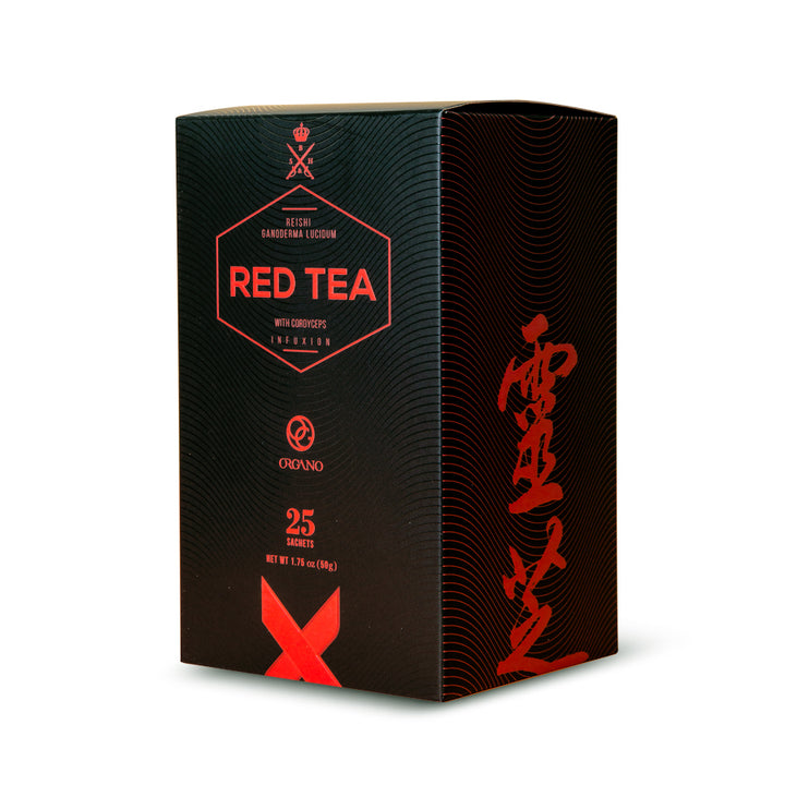 Organo™ Red Tea with Organic Ganoderma and Cordyceps - 2g x 25 sachets