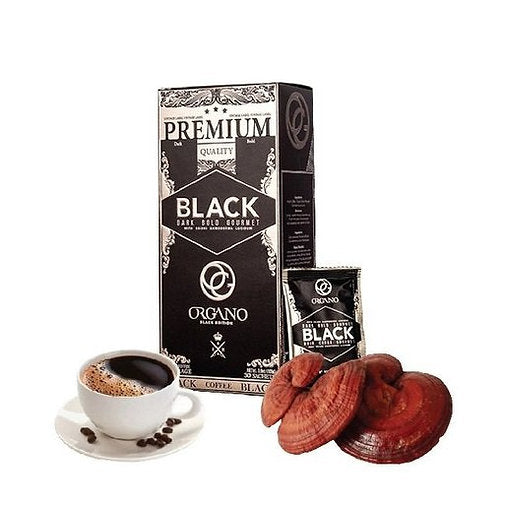 Organo™ Gourmet Black Coffee - 3.5g x 30 sachets